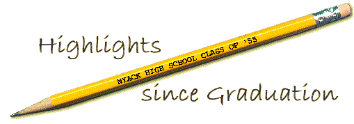 Nyack Class of 55 pencil
